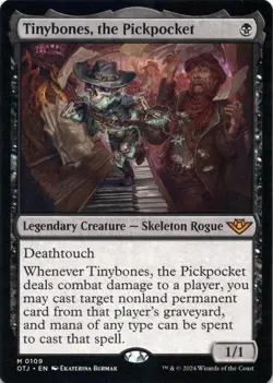 Tinybones, the Pickpocket Outlaws of Thunder Junction Magic MTG NM - Image 1