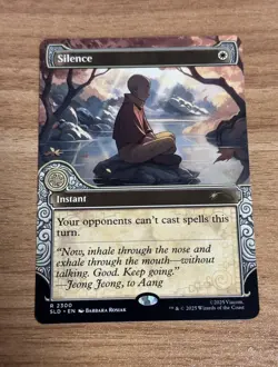 Silence Avatar: The Last Airbender One with the Elements Secret Lair Regular - Image 1