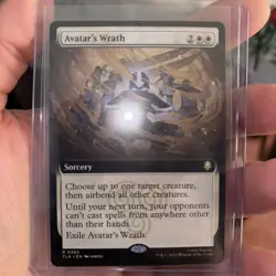 Avatar's Wrath MINT 365 Extended Art Avatar TLA MTG Rare Unplayed Regular M/NM - Image 1