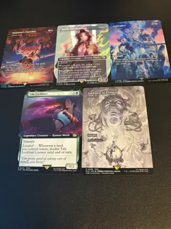 MTG Final Fantasy Showcase Lot 5 Cards 3 Foil Aerith, Tifa, Endwalker - Image 2