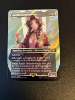 MTG Final Fantasy Showcase Lot 5 Cards 3 Foil Aerith, Tifa, Endwalker - Image 5