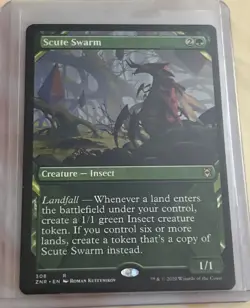 MTG - Scute Swarm Showcase Zendikar Rising 308 Rare 🔥 - Image 1
