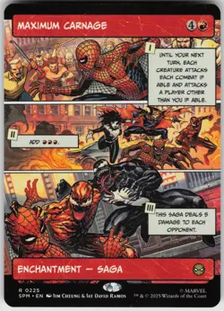 Maximum Carnage (Borderless) 225 Marvel's Spider-Man R - Image 1