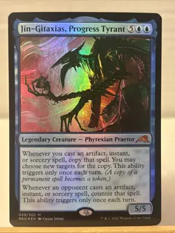 Jin-Gitaxias, Progress Tyrant Kamigawa: Neon Dynasty Foil - Image 1