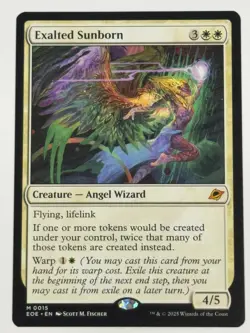 Exalted Sunborn Edge of Eternities 15 LP EOE Magic MTG - Image 1