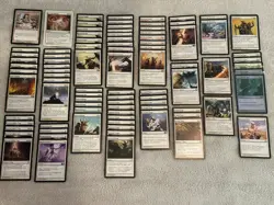 MTG White Instant Set x90 Magic the Gathering card set/lot - Image 1