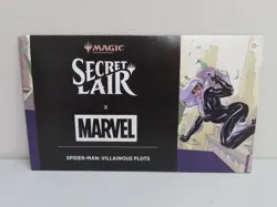 2025 Magic The Gathering Secret Lair x Marvel Spider-Man Villainous Plots Box - Image 1