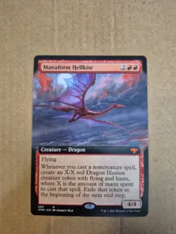 Manaform Hellkite (Extended Art) Innistrad: Crimson Vow Regular - Image 1