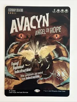 WOTC Innistrad Remastered Avacyn, Angel of Hope (Showcase) (MR) NM - Image 1