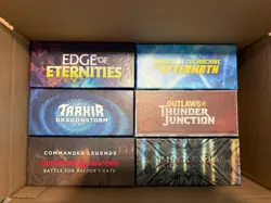 MTG LOT 6 EMPTY FAT PACK / BUNDLE BOXES MAGIC THE GATHERING - Image 2