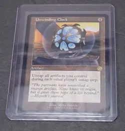 MTG - Unwinding Clock - The Brothers’ War Retro Artifacts - NM Rare #61 Non Foil - Image 1