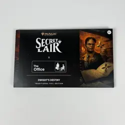 MTG Secret Lair x The Office: Dwight's Destiny Foil Edition SEALED - Image 1