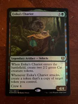 MTG Esika's Chariot Foil Kaldheim #169 NM - Image 1