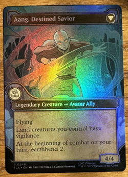MTG Avatar: The Last Airbender, Aang, at the Crossroads / Aang 346- Showcase - Image 2