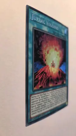 Jurrac Volcano - BLMM-EN019 - Secret Rare - 1st Edition Mint/Near Mint YuGiOh - Image 2