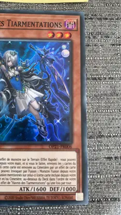 Carte Yu-gi-oh Havnis Des Tiarmentations OP21-FR006 Super Rare Francais - Image 4