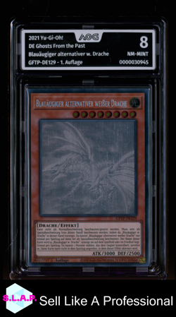 BLAUAUGIGER ALTERNATIVER W. DRACHE YUGIOH 2021 DE129 GHOSTS FROM THE PAST AOG 8 - Image 1