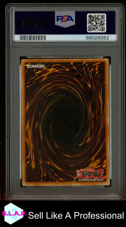 E-HERO RAMPART BLSTR EEN-UR-GER YU-GI-OH ELEMENT. ENERGY 1ST ED 2005 DE033 PSA 8 - Image 2