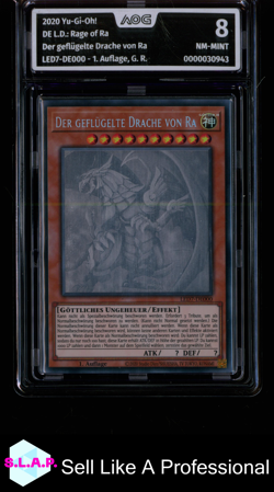 DER GEFLUGELTE DRACHE VON RA YU-GI-OH! 2020 LED7-DE000 L.D.: RAGE OF RA AOG 8 - Image 1