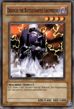 Dekoichi The Battlechanted Locomotive - YSDS-EN011 - LP - YuGiOh - Image 1