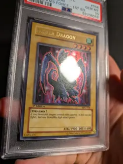 Yugioh Luster Dragon MFC-058 1st Edition Ultra Rare PSA 10 Gem Mint! - Image 3