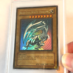 2002 SDK 001 Blue-Eyes White Dragon 1st Edition Ultra Rare Yu-Gi-Oh! Card PSA 6 - Image 2