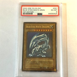 2002 SDK 001 Blue-Eyes White Dragon 1st Edition Ultra Rare Yu-Gi-Oh! Card PSA 6 - Image 4