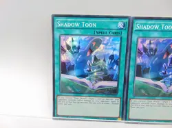 Yugioh TCG - 3x Shadow Toon - DRL2-EN025 - Super Rare - 1st Edition Playset - Image 2