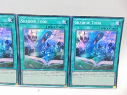 Yugioh TCG - 3x Shadow Toon - DRL2-EN025 - Super Rare - 1st Edition Playset - Image 3
