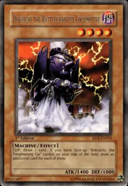 Dekoichi The Battlechanted Locomotive - Rare 1st Edition RDS-EN032 - LP - YuGiOh - Image 1