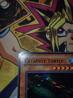 Catapult Turtle mrd-e075 1st Edition (HP) Super Rare Yu-Gi-Oh! - Image 3