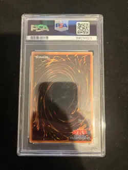 2006 Yu-Gi-Oh! Japanese Cyber Shadow Gardna CDIP Ultimate Rare #JP058 PSA 8 - Image 2