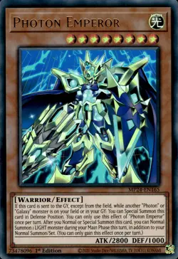 Photon Emperor - Ultra Rare 1st Edition MP24-EN165 - NM - YuGiOh - Image 1