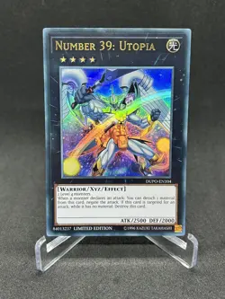 Yugioh Number 39: Utopia DUPO-EN104 Ultra Rare Limited Edition NM - Image 1