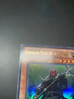 Yugioh! Karakuri-Muso Nr. 818 „Haipa“ Ultra Rare - STOR-DE083 1. Auflage Deutsch - Image 2