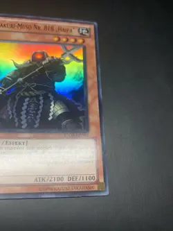 Yugioh! Karakuri-Muso Nr. 818 „Haipa“ Ultra Rare - STOR-DE083 1. Auflage Deutsch - Image 4