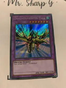 DRACHENMEISTER GAIA - LOB-DE125 DEUTSCH Yu-Gi-Oh! CARD SECRET RARE HOLO KONAMI - Image 5