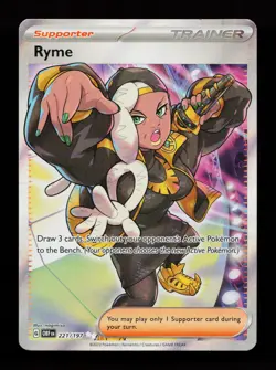 Ryme 221/197 Ultra Rare SV03: Obsidian Flames Pokemon Card - Image 1
