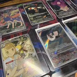 Lot of 15 Pokemon Illustration Rare Cards- Zacian, Meowth, Noibat, Pidgey & More - Image 1