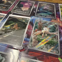 Lot of 15 Pokemon Illustration Rare Cards- Zacian, Meowth, Noibat, Pidgey & More - Image 4
