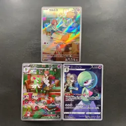 NM 3 card Ralts AR 083/078 Kirlia AR 084/078 Gardevoir CHR 196/184 Pokemon 1466 - Image 1