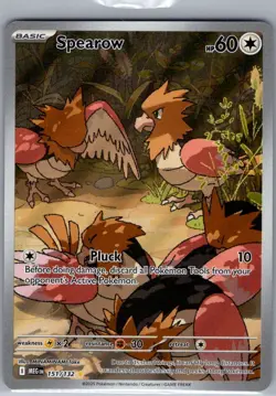Spearow 151/132 ME01: Mega Evolution - Pokemon Card - NM - Image 1
