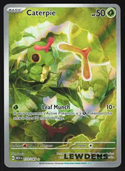 Caterpie - 172/165 - Illustration Rare - Scarlet & Violet 151 - Pokemon Card OC - Image 1