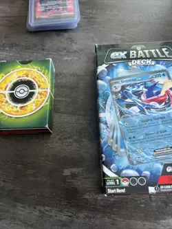 Pokemon TCG - Battle Decks And Sleeved Cards Lot - Image 1