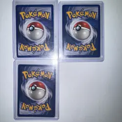Full Set of Gastly Huanter and Gengar. Holo Gengar. Rare Base Set Pokemon Cards - Image 2