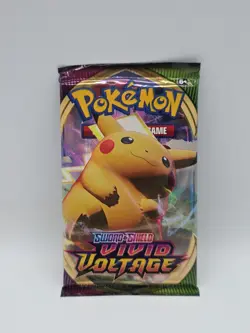 Pokemon Sword & Shield 4 Vivid Voltage Booster Pack Cards 820650807497 - Image 1