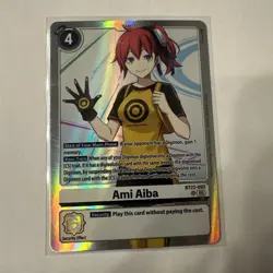 Digimon Card Game Ami Aiba BT22-093 SR Cyber Eden - Image 1