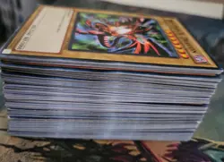 120 Yu-Gi-Oh cards mostly spells, dragons and dinosaurs first edition 1996 - Image 2