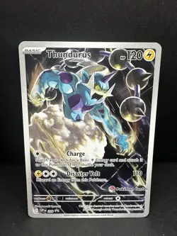 Thundurus 209 Black Bolt Pokemon Center Exclusive STAMPED Promo Card - Image 1