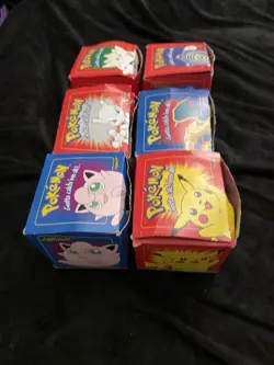 VINTAGE 1999 Burger King / Nintendo Pokemon 23K Gold Plated Trading Card Set - Image 4